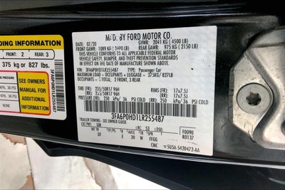 2020 Ford Fusion SE