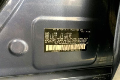 2016 Subaru Legacy 2.5i