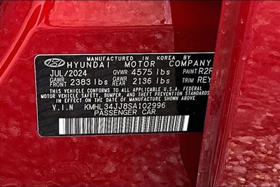 2025 Hyundai Sonata Hybrid SEL