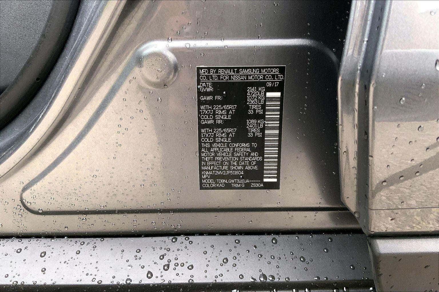 2018 Nissan Rogue SV
