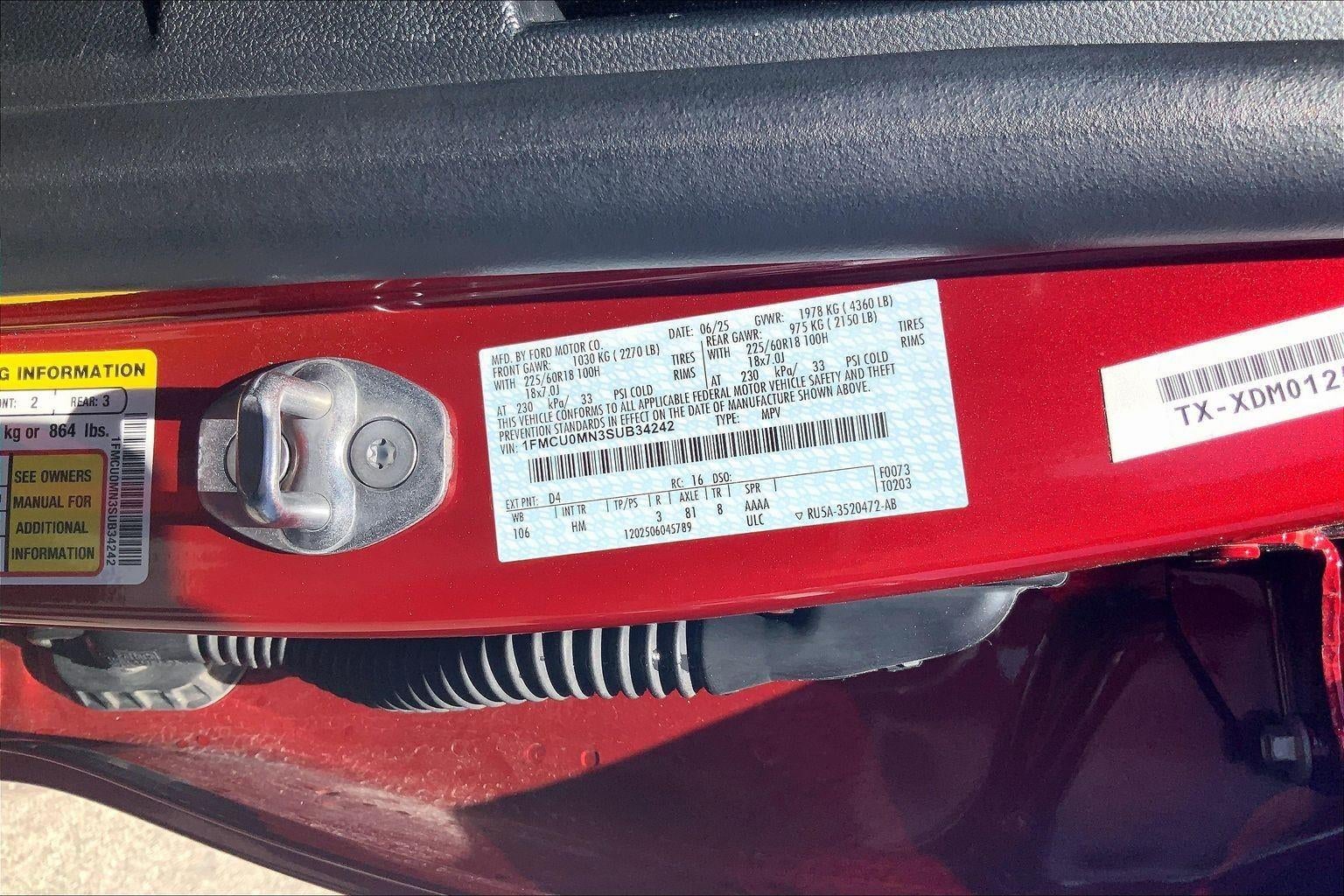 2025 Ford Escape ST-Line