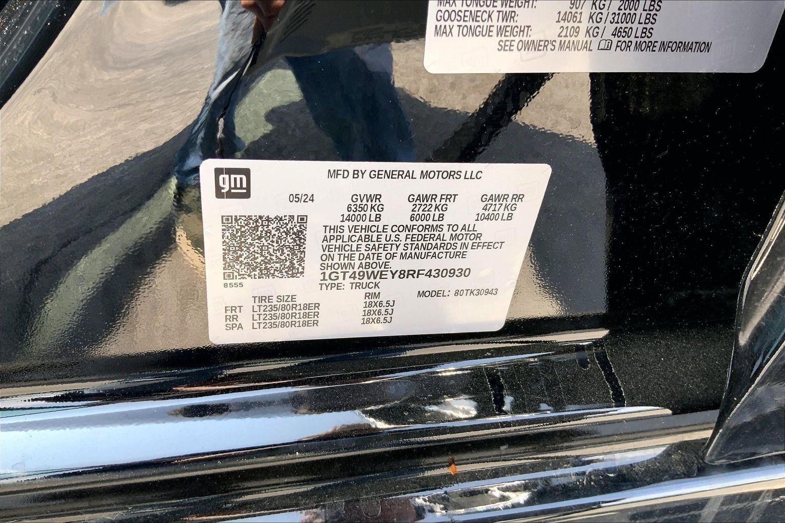 2024 GMC Sierra 3500 HD Denali DRW