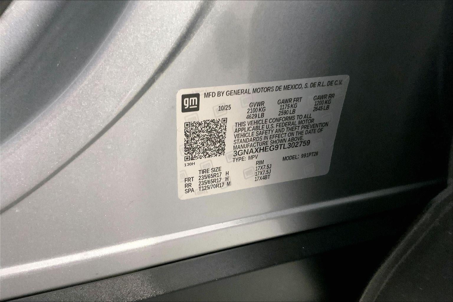 2026 Chevrolet Equinox LT