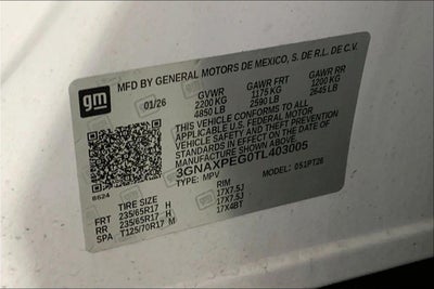 2026 Chevrolet Equinox LT