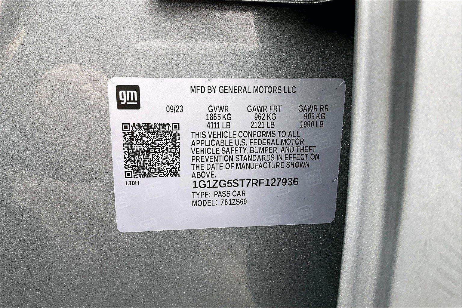 2024 Chevrolet Malibu RS