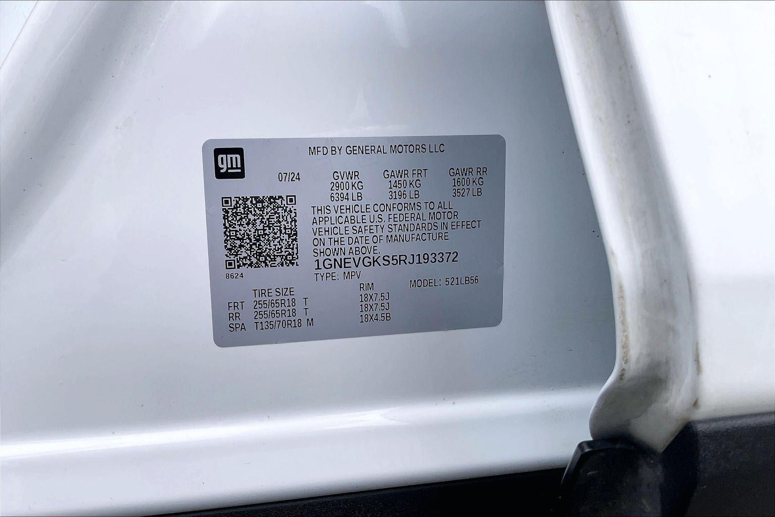 2024 Chevrolet Traverse LT