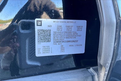 2021 Chevrolet Tahoe Premier