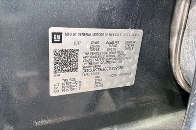 2018 Chevrolet Silverado 1500 High Country