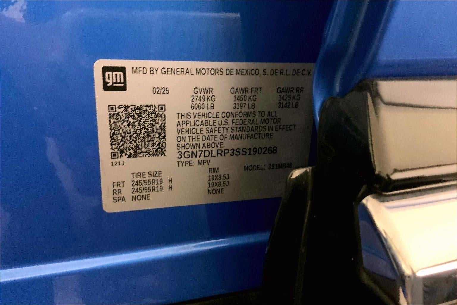 2025 Chevrolet Equinox EV LT