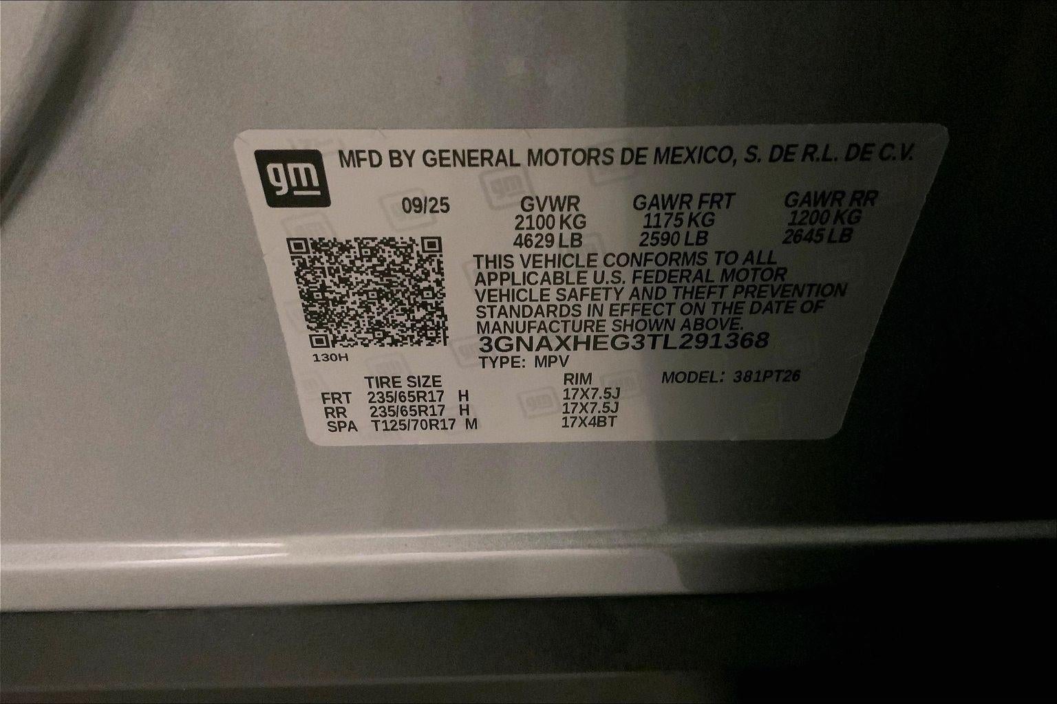 2026 Chevrolet Equinox LT
