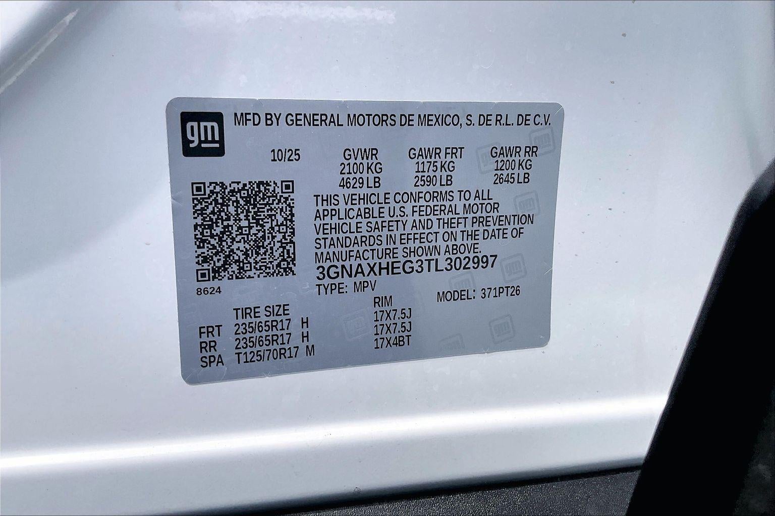 2026 Chevrolet Equinox LT
