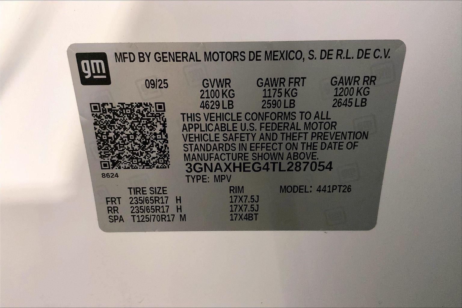 2026 Chevrolet Equinox LT