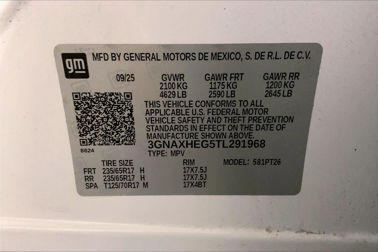 2026 Chevrolet Equinox LT