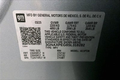 2025 Chevrolet Equinox LT