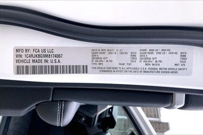 2021 Jeep Grand Cherokee L Limited