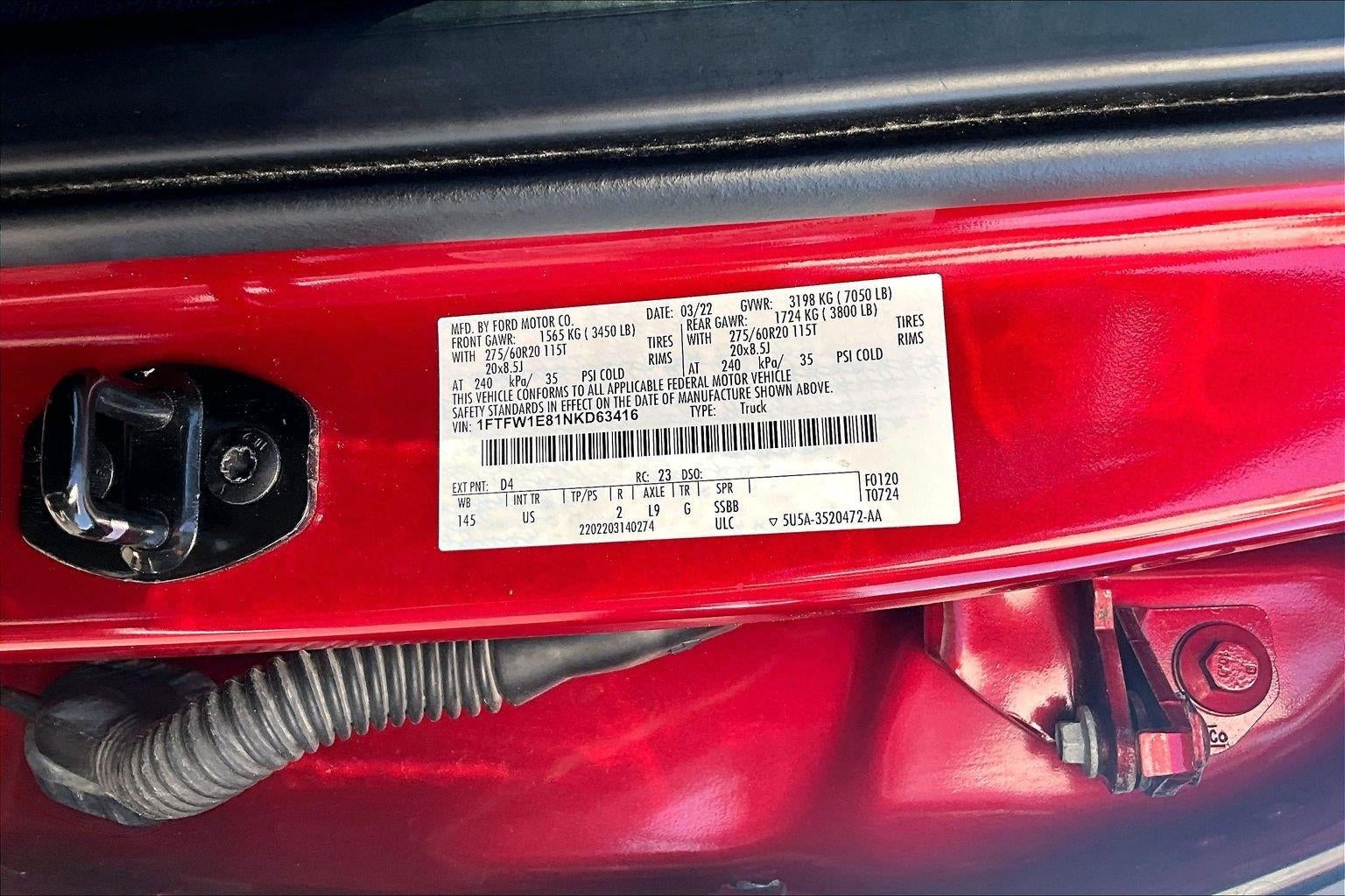 2022 Ford F-150 XL