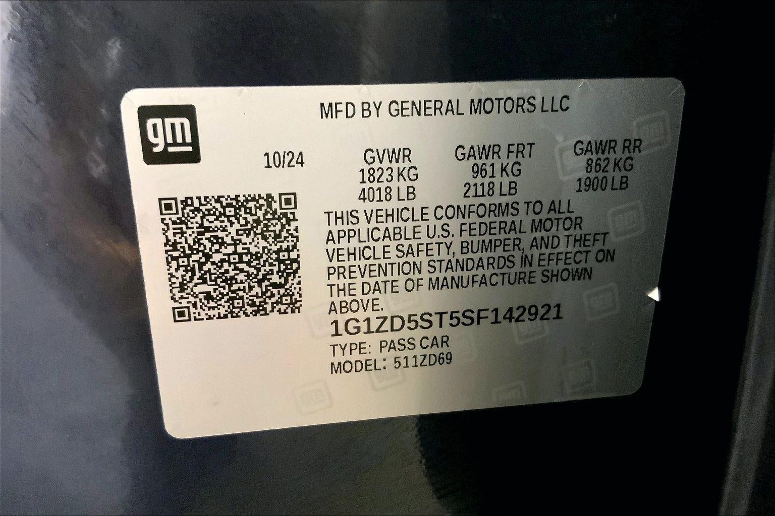 2025 Chevrolet Malibu 1LT