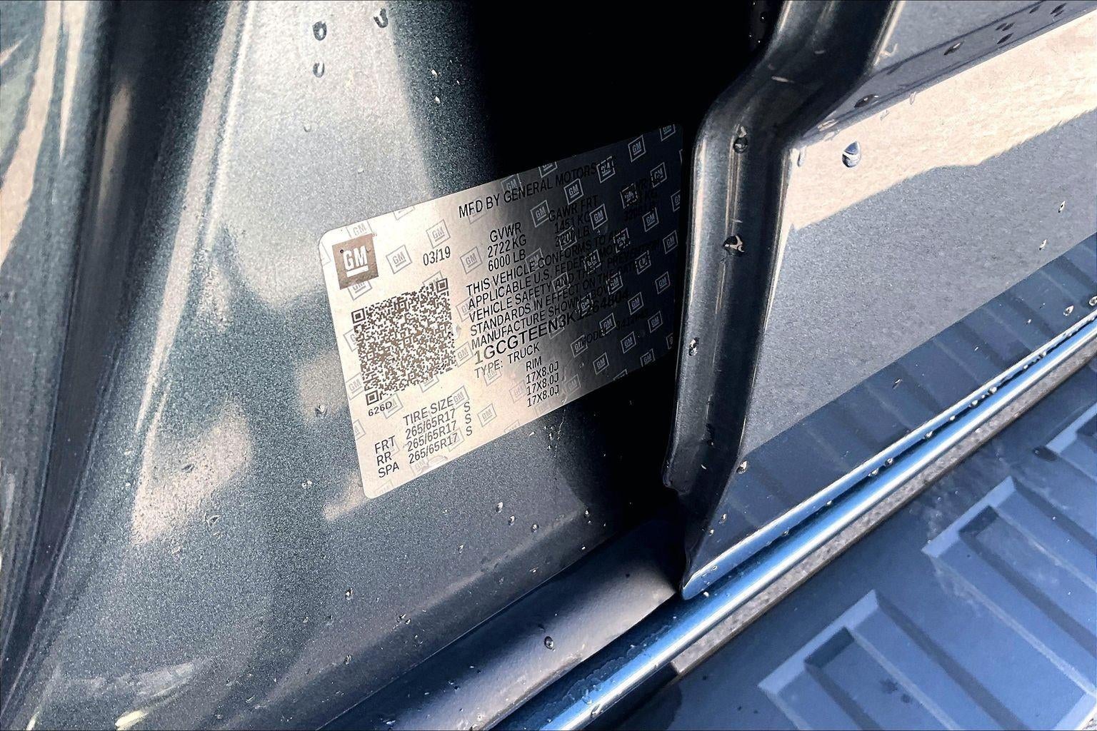 2019 Chevrolet Colorado 4WD ZR2