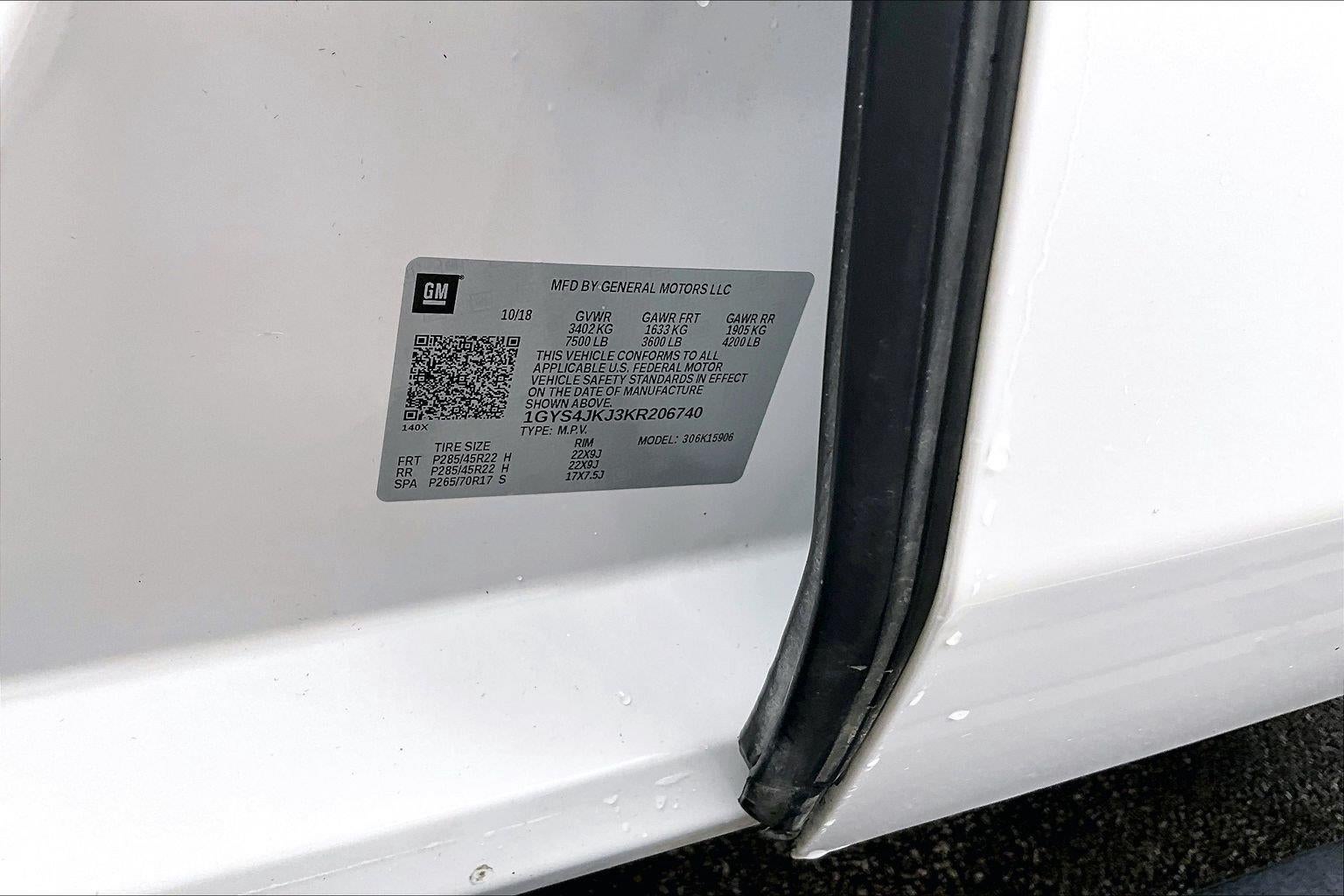 2019 Cadillac Escalade ESV Premium Luxury