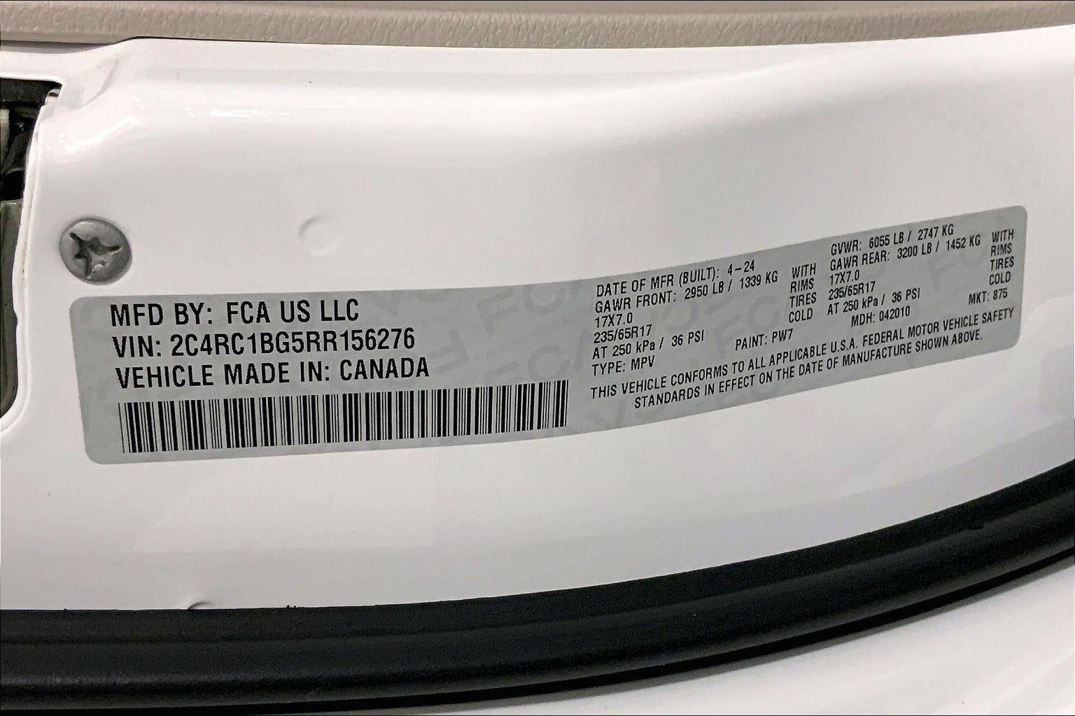 2024 Chrysler Pacifica Touring L