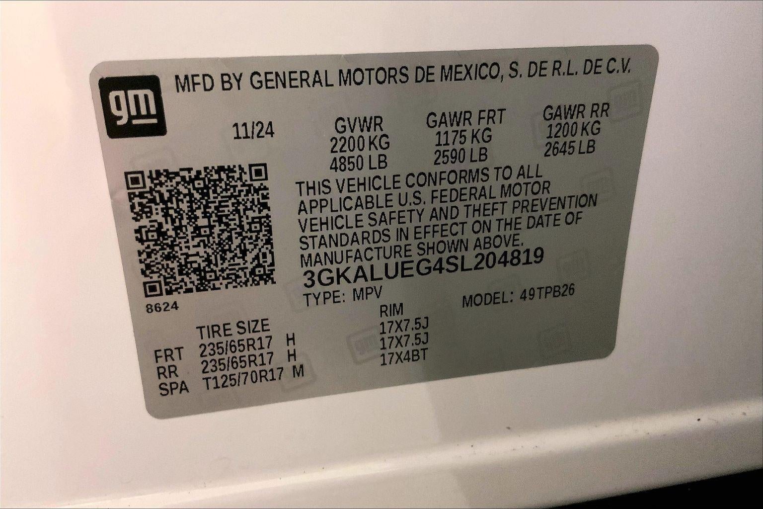2025 GMC Terrain Elevation