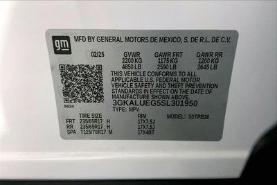 2025 GMC Terrain Elevation