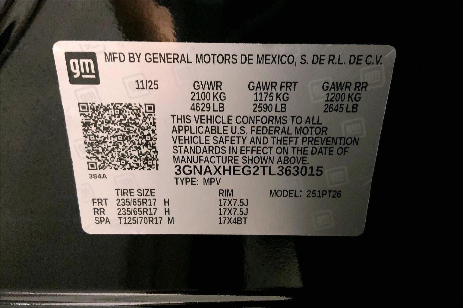 2026 Chevrolet Equinox LT