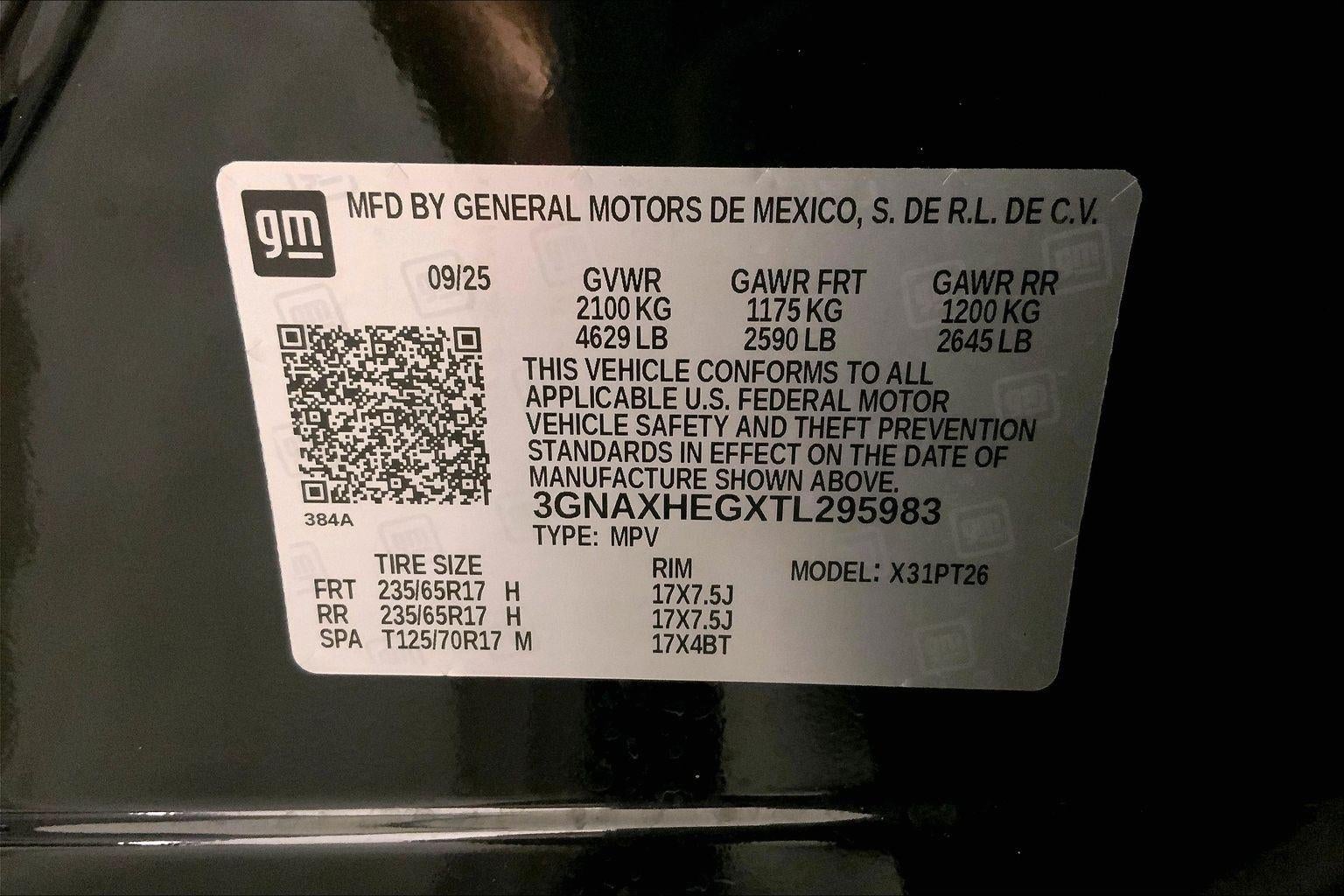 2026 Chevrolet Equinox LT