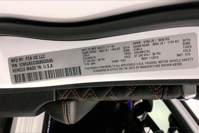 2025 Jeep Grand Cherokee L Summit 4x4