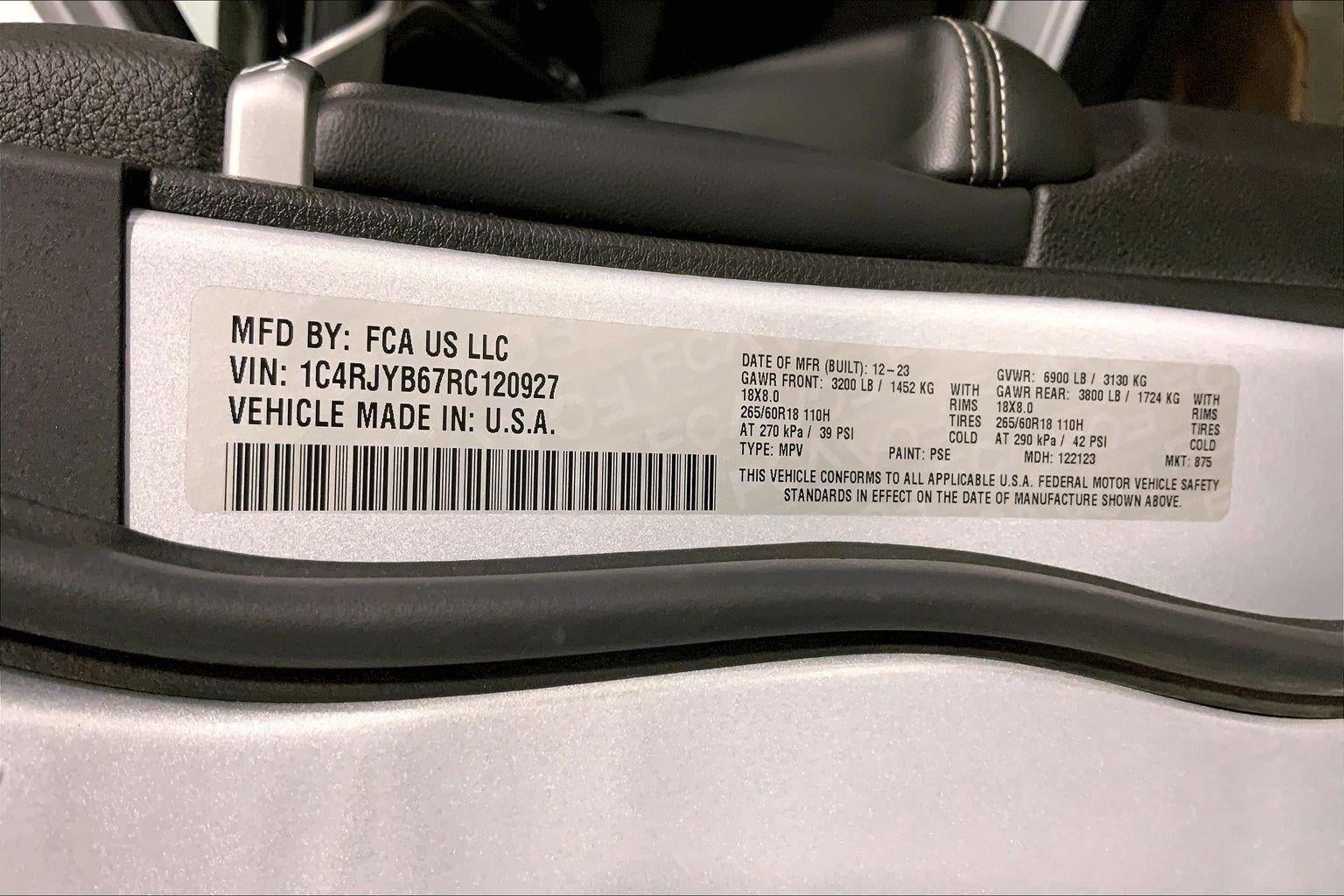 2024 Jeep Grand Cherokee 4xe 4DR 4WD