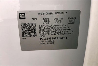2024 Chevrolet Malibu FWD 2LT