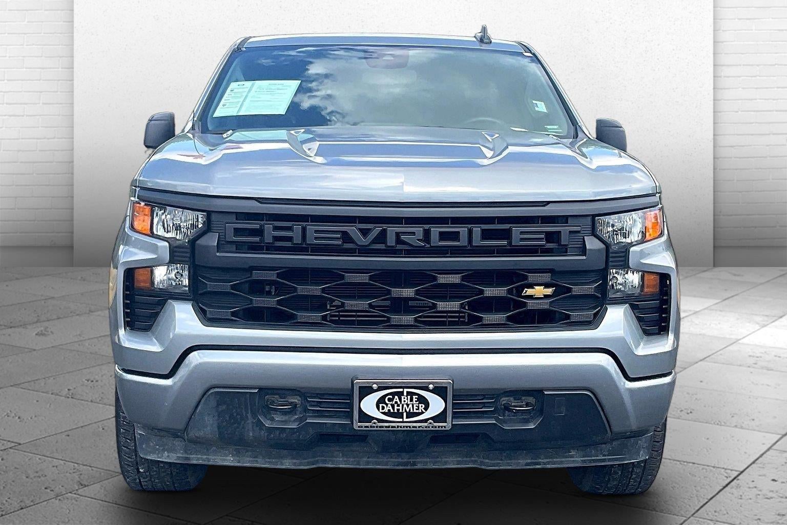 Used 2025 Chevrolet Silverado 1500 Custom with VIN 1GCPKBEK2SZ332390 for sale in Kansas City