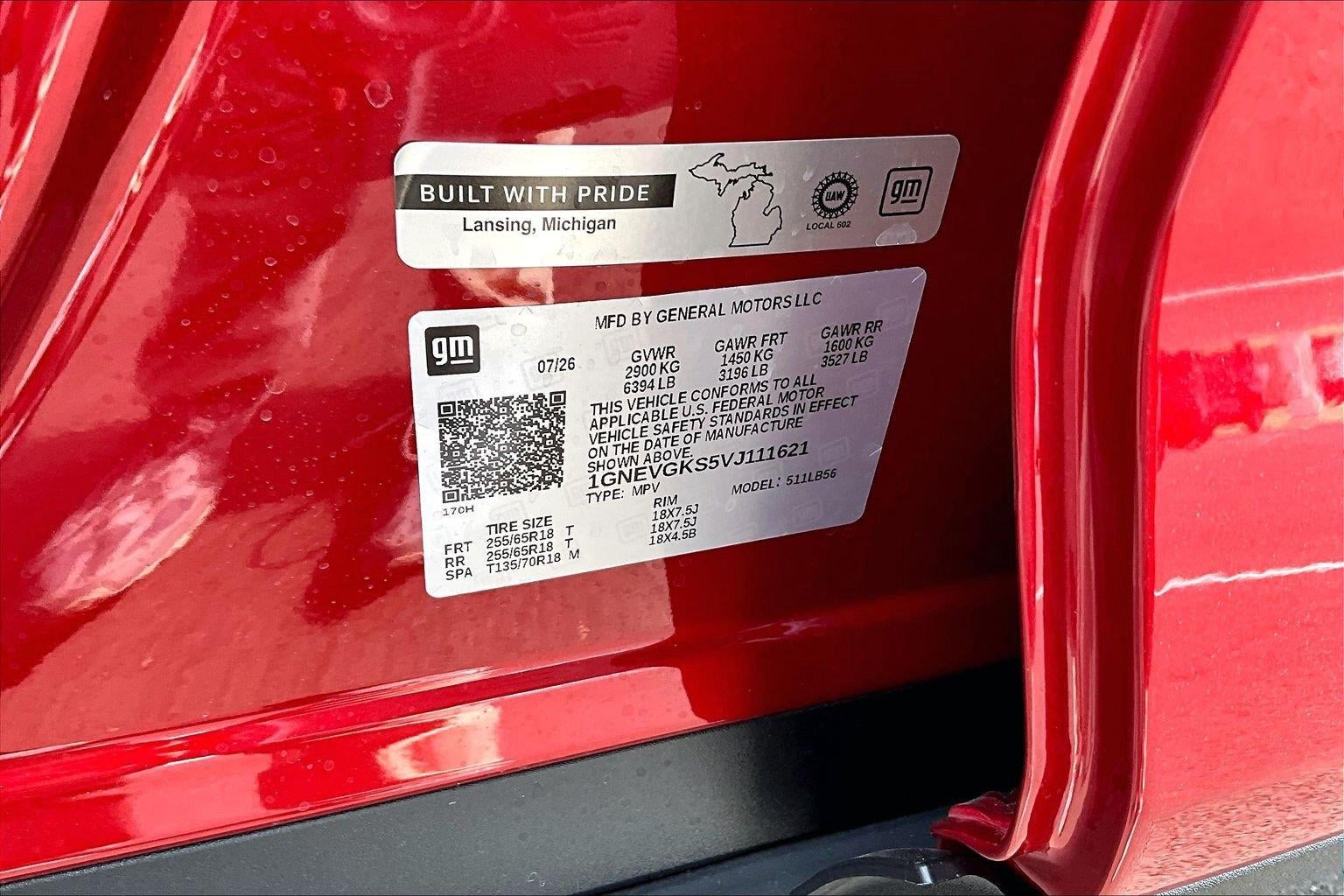 2027 Chevrolet Traverse LT