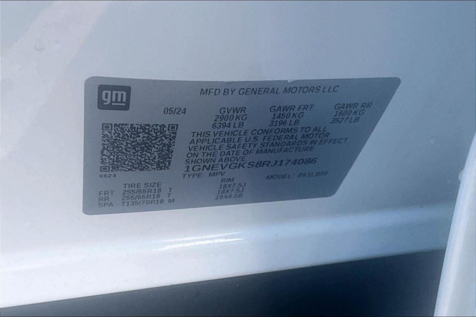 2024 Chevrolet Traverse LT