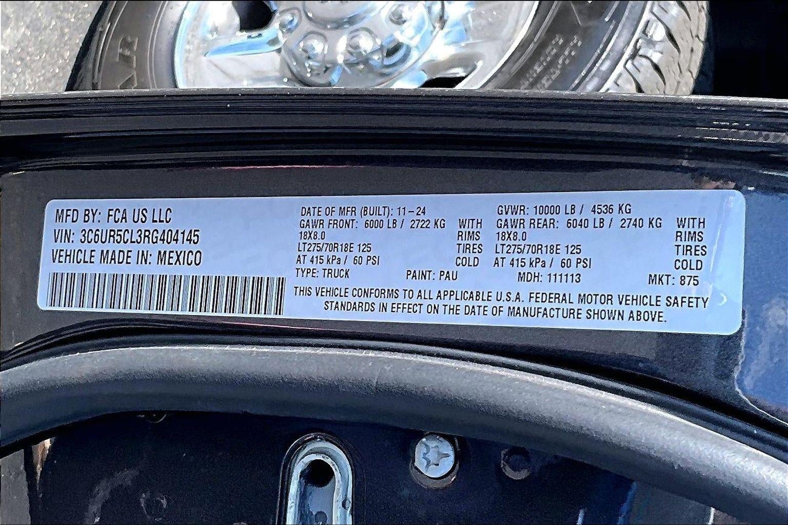 2024 RAM 2500 Tradesman