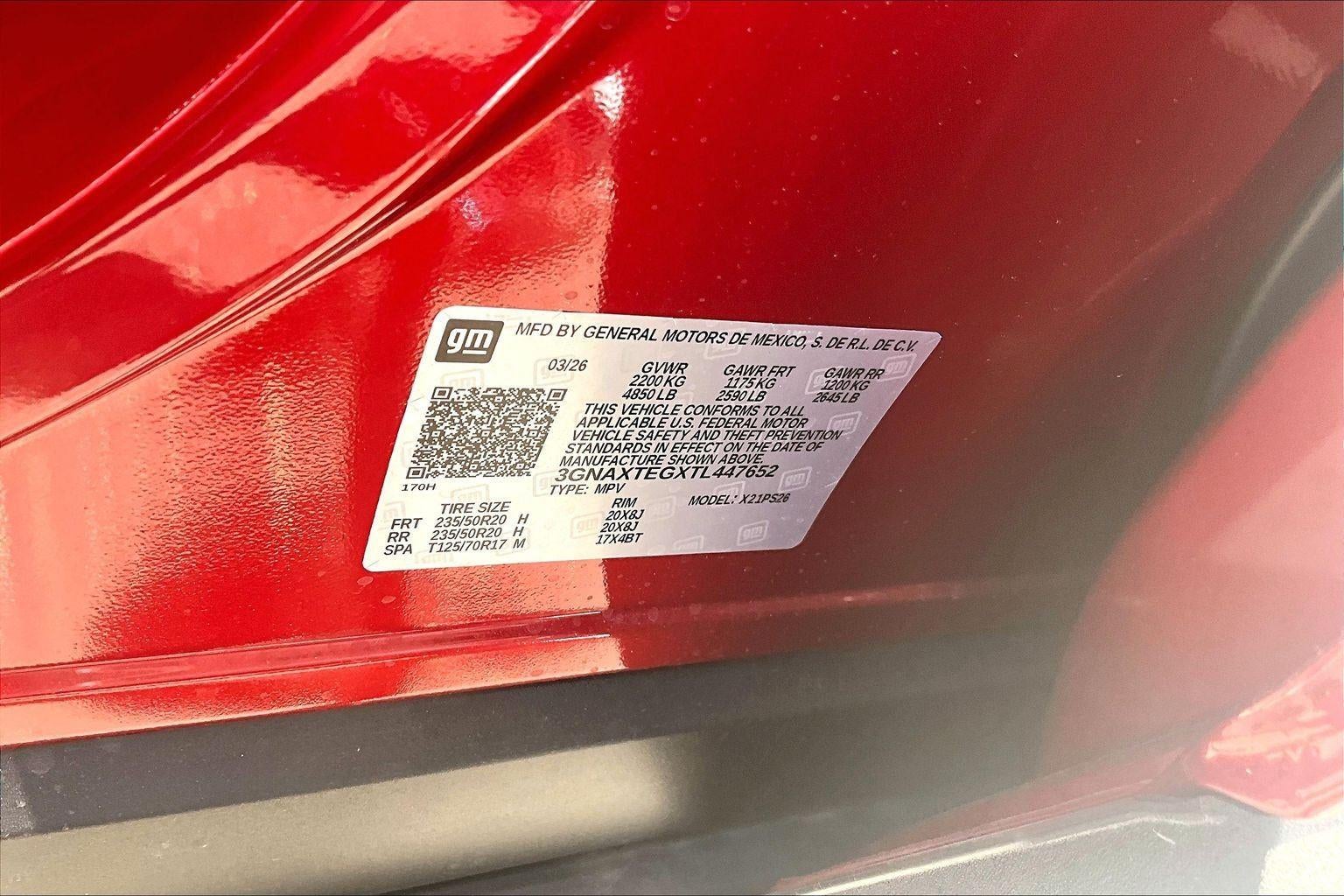 2026 Chevrolet Equinox RS