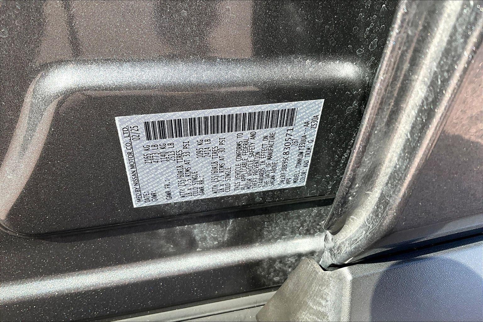 2025 Nissan Rogue SV