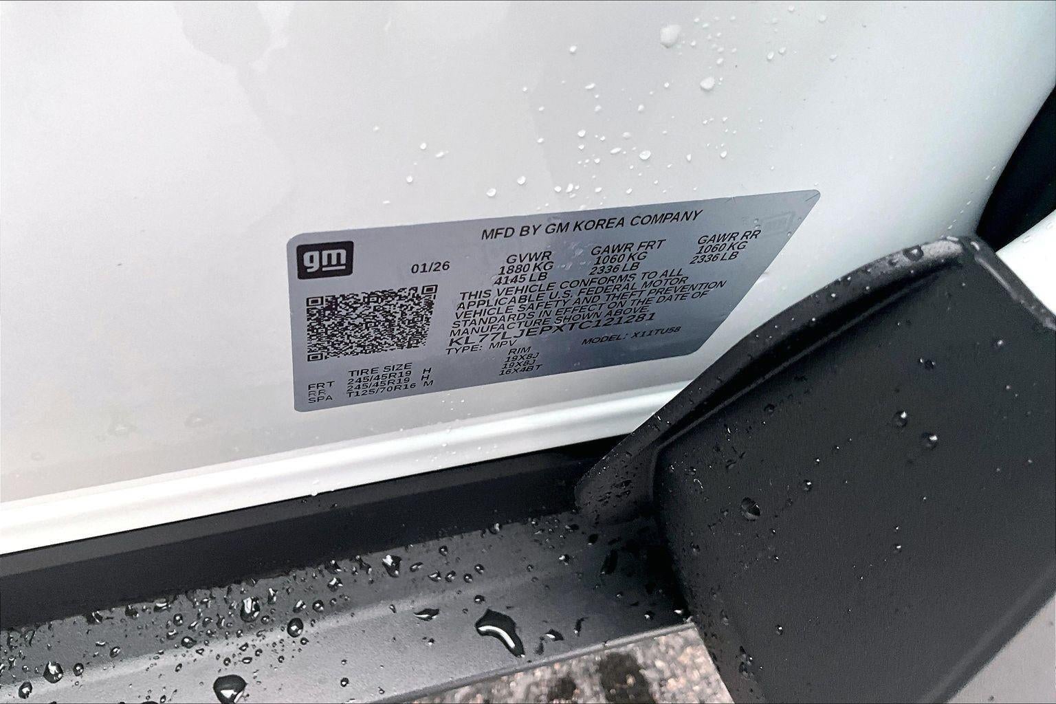 2026 Chevrolet Trax 2RS