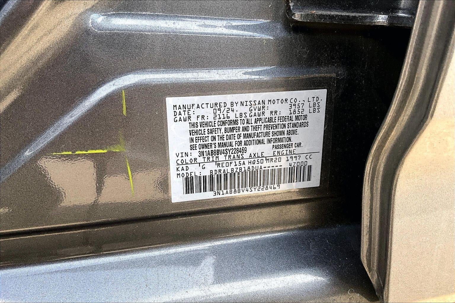 2025 Nissan Sentra S