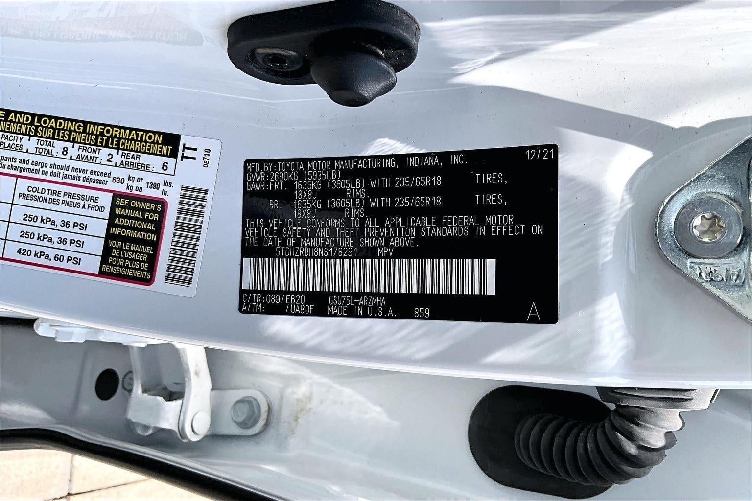 2022 Toyota Highlander XLE
